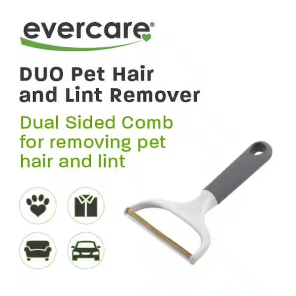 Evercare Duo Pet Hair & Lint Remover – The Ultimate Tool to Keep Fabrics Fur-Free